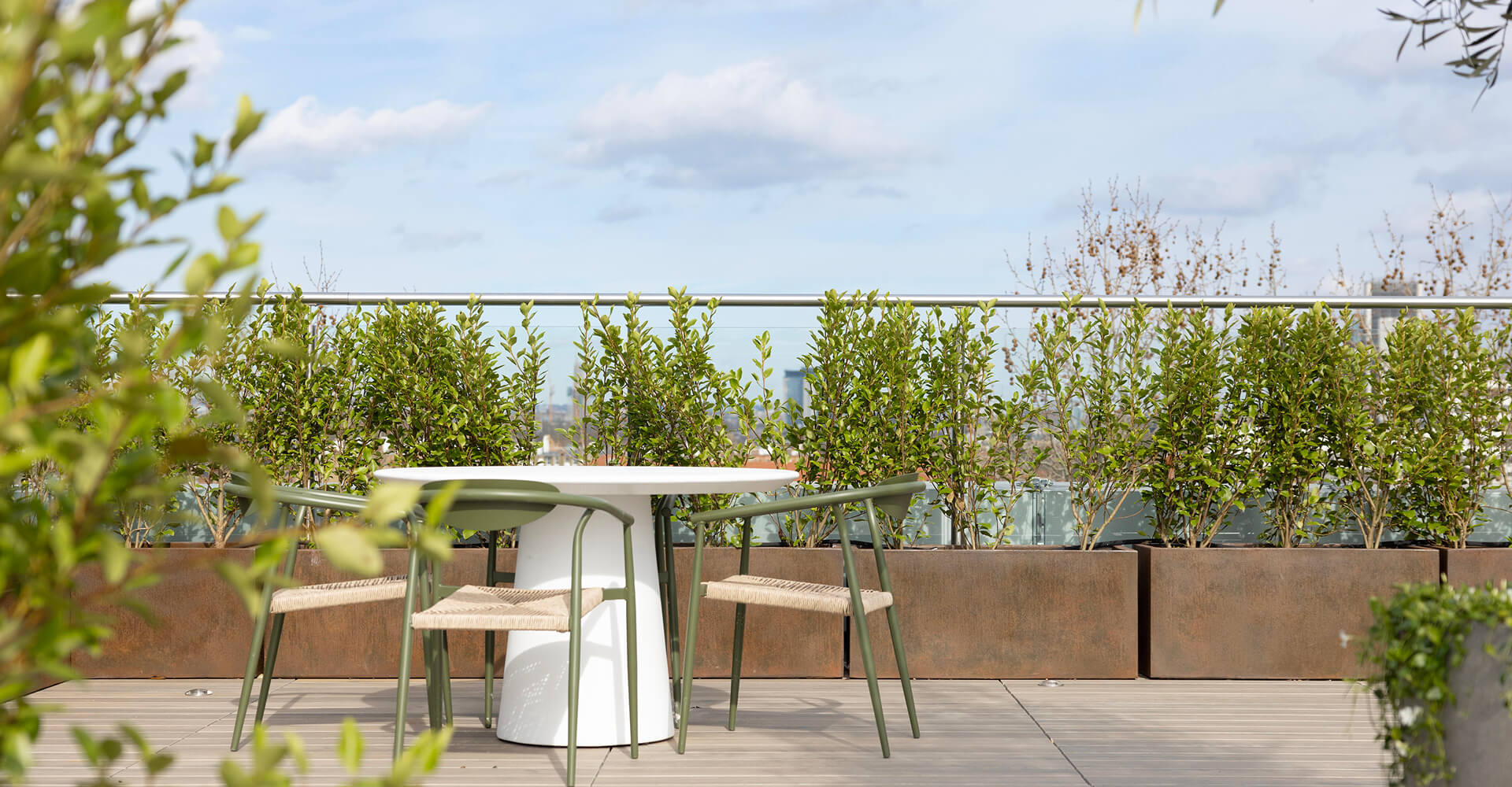 An indicative CGI view of reception